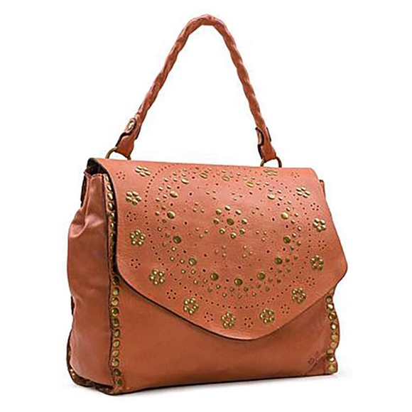 Patricia Nash Cazorla Flap Leather Backpack - Picture 2 of 12